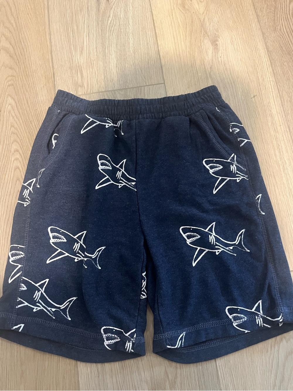 Chaser Boys Navy Shark Shorts Size 8
